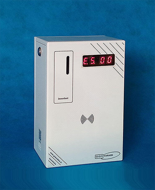 Gettoniera elettronica 1 doccia o servizio 12Vac mod. Caraibi 216