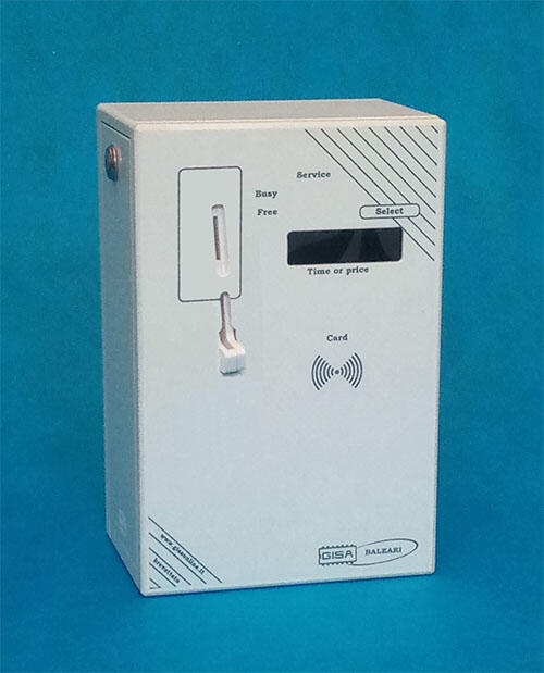 Gettoniera elettronica da 1 a 2 docce o servizi 12Vac mod. Baleari12