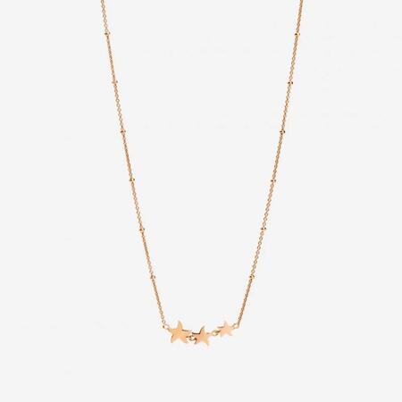 DoDo Collana STELLINA ORO ROSA 