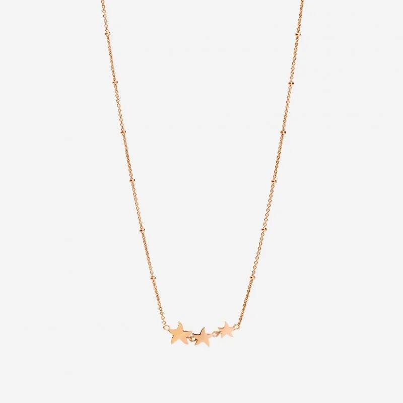 DoDo Collana STELLINA ORO ROSA 