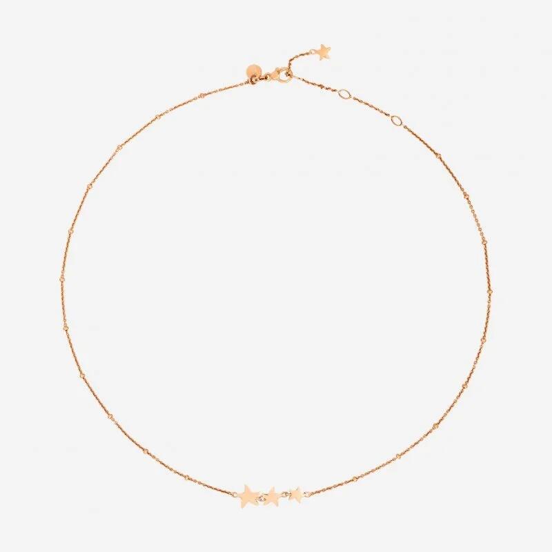 DoDo Collana STELLINA ORO ROSA 