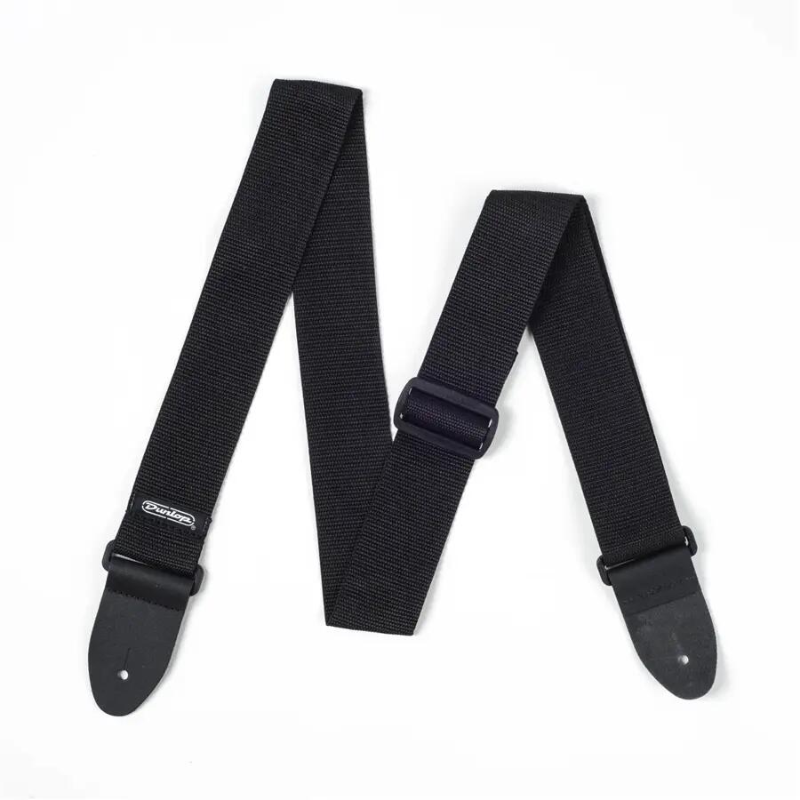 Dunlop D07-01BK DUNLOP POLY STRAP BLACK