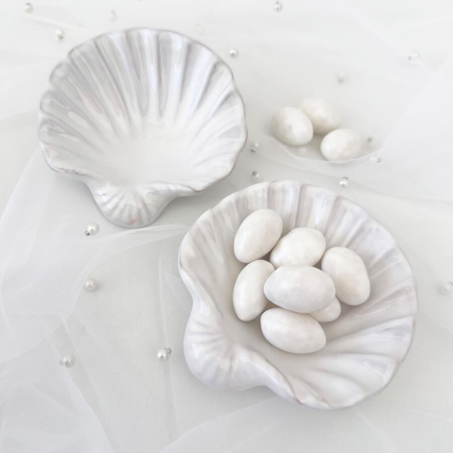 Conchiglia in ceramica Fornace Faenza