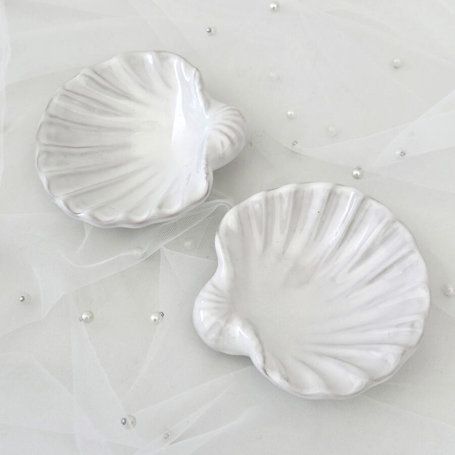 Conchiglia in ceramica Fornace Faenza