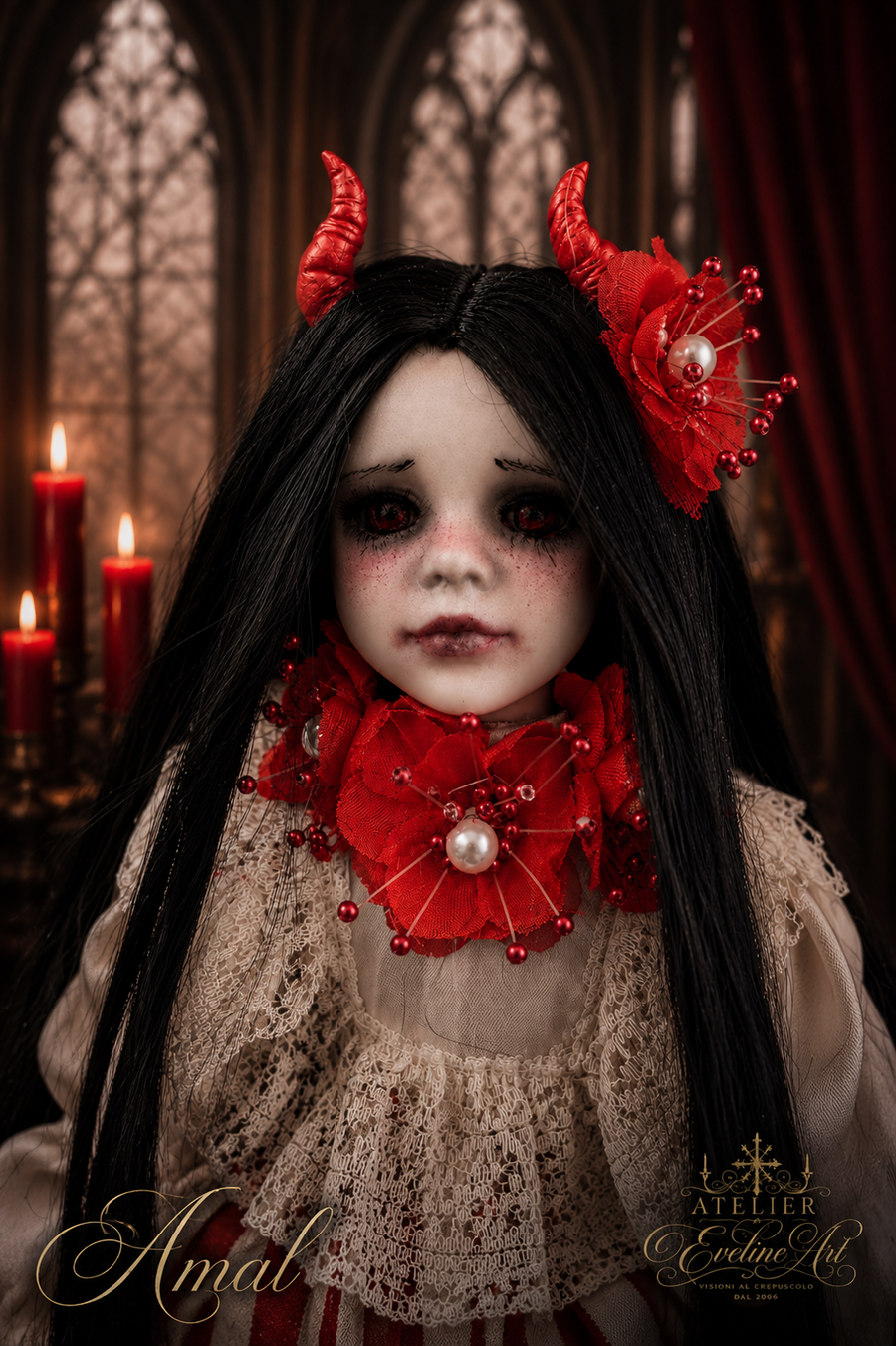 Amal Bambola Emozionale Goth 