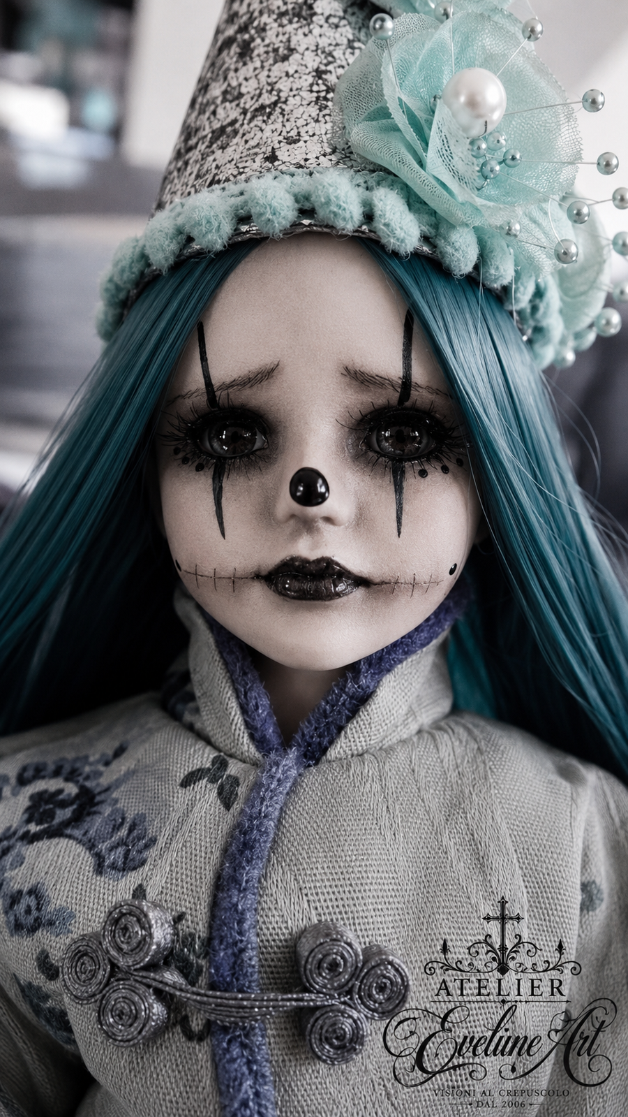 Lilian Clown Pagliaccio Bambola emozionale 