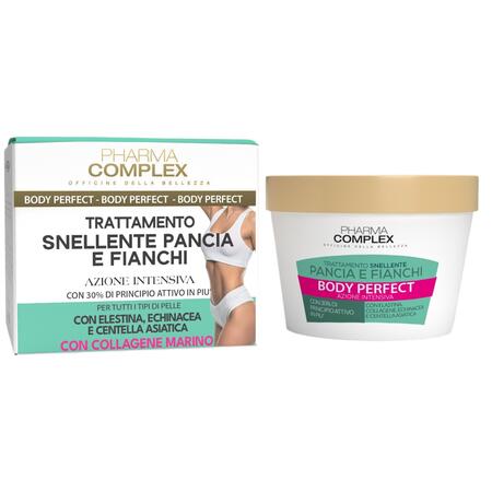 PHARMA COMPLEX CREMA CORPO TRATTAMENTO SNELLENTE PANCIA E FIANCHI 250 ML 