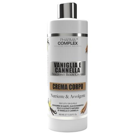PHARMA COMPLEX CREMA CORPO VANIGLIA E CANNELLA 400 ML 