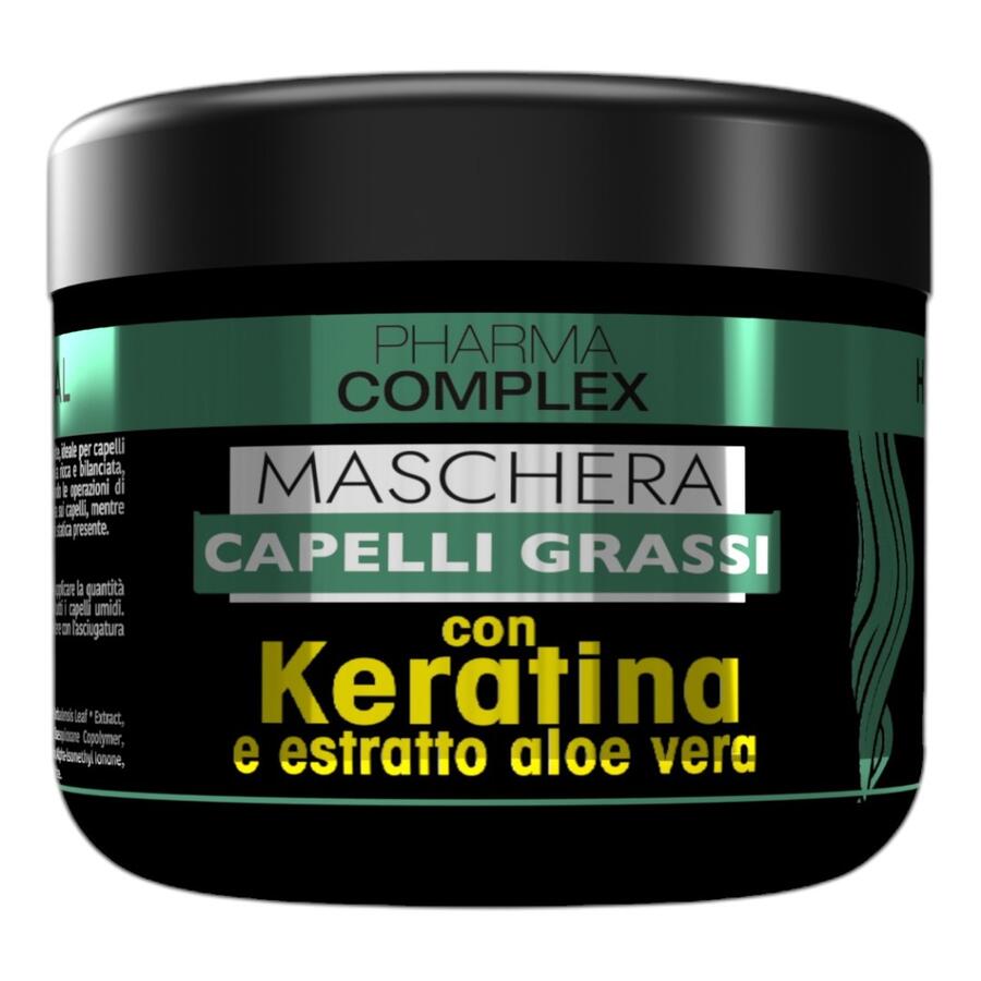 PHARMA COMPLEX MASCHERA CAPELLI CON KERATINA E ESTRATTO ALOE VERA 500 ML 