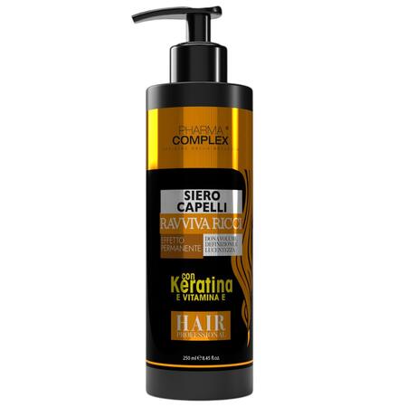 PHARMA COMPLEX SIERO CAPELLI RAVVIVA RICCI CON KERATINA E VITAMINA E 250 ML