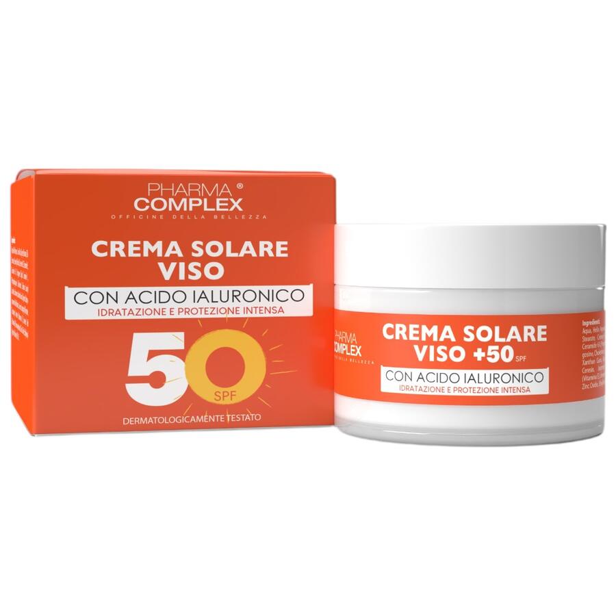 PHARMA COMPLEX CREMA SOLARE 50 CON ACIDO IALURONICO 50 ML 