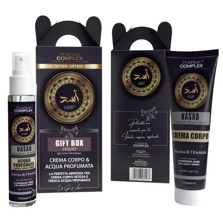 PHARMA COMPLEX GIFT HASAD CREMA CORPO 200 ML + ACQUA PROFUMATA 75 ML