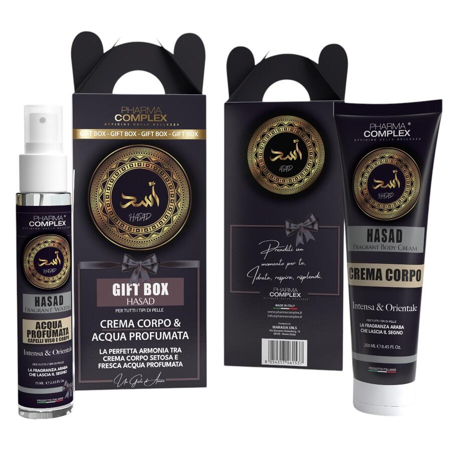 PHARMA COMPLEX GIFT HASAD CREMA CORPO 200 ML + ACQUA PROFUMATA 75 ML