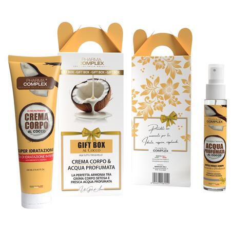 PHARMA COMPLEX GIFT COCCO CREMA CORPO 200 ML + ACQUA PROFUMATA 75 ML