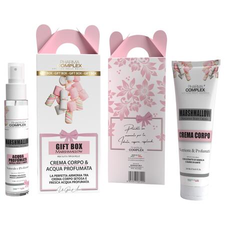 PHARMA COMPLEX GIFT MARSHMALLOW CREMA CORPO 200 ML + ACQUA PROFUMATA 75 ML
