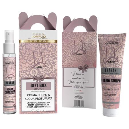 PHARMA COMPLEX GIFT YHARAH CREMA CORPO 200 ML + ACQUA PROFUMATA 75 ML