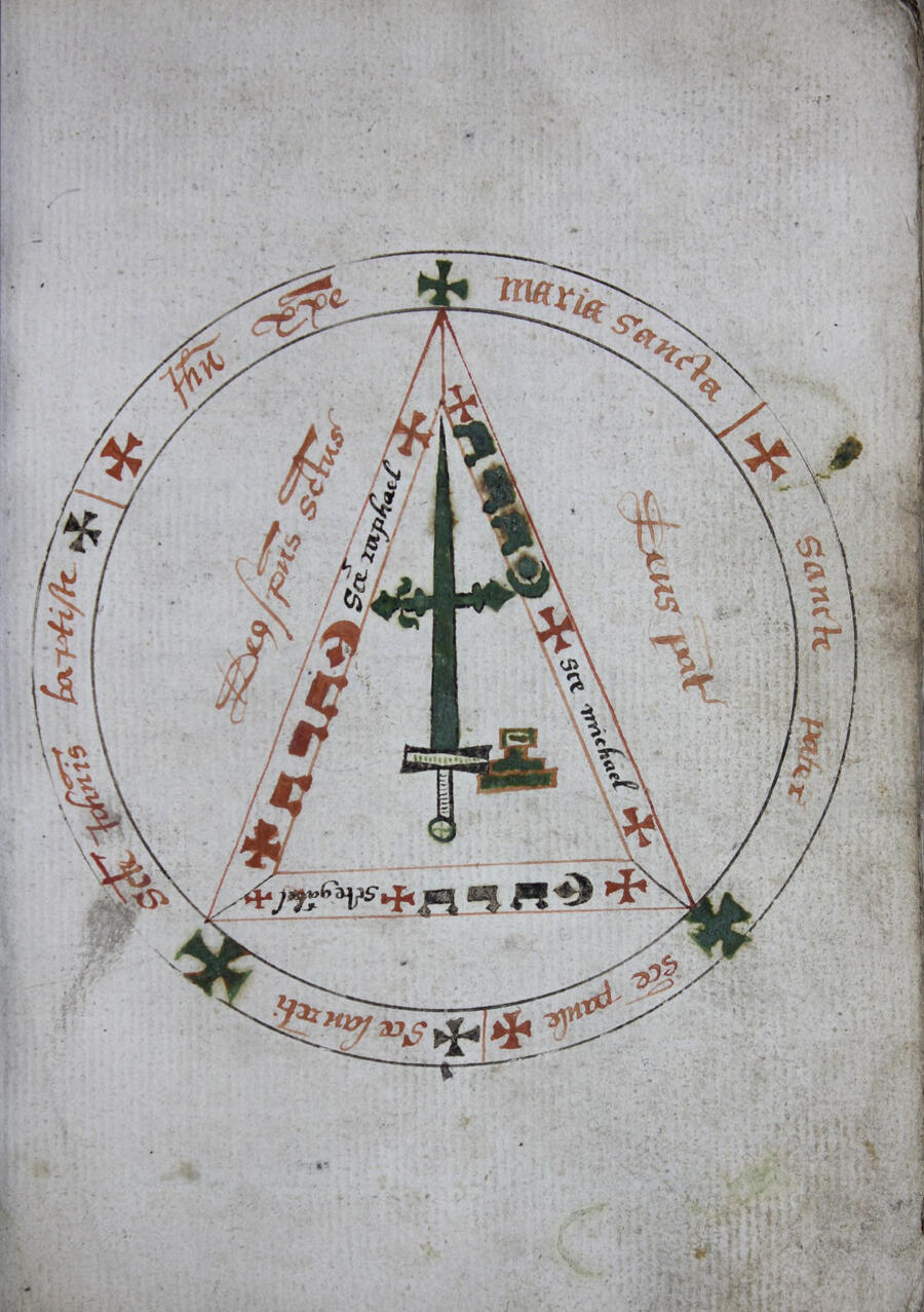 Tractatus de Nigromantia: The Chetham Library Grimoire - Manuscript