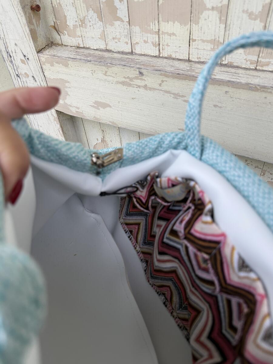 Soft Bag azzurro 