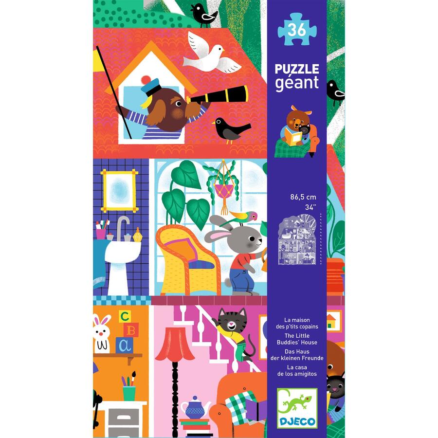 Puzzle gigante La casa degli amici
