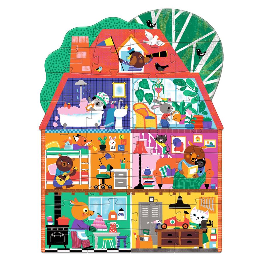 Puzzle gigante La casa degli amici