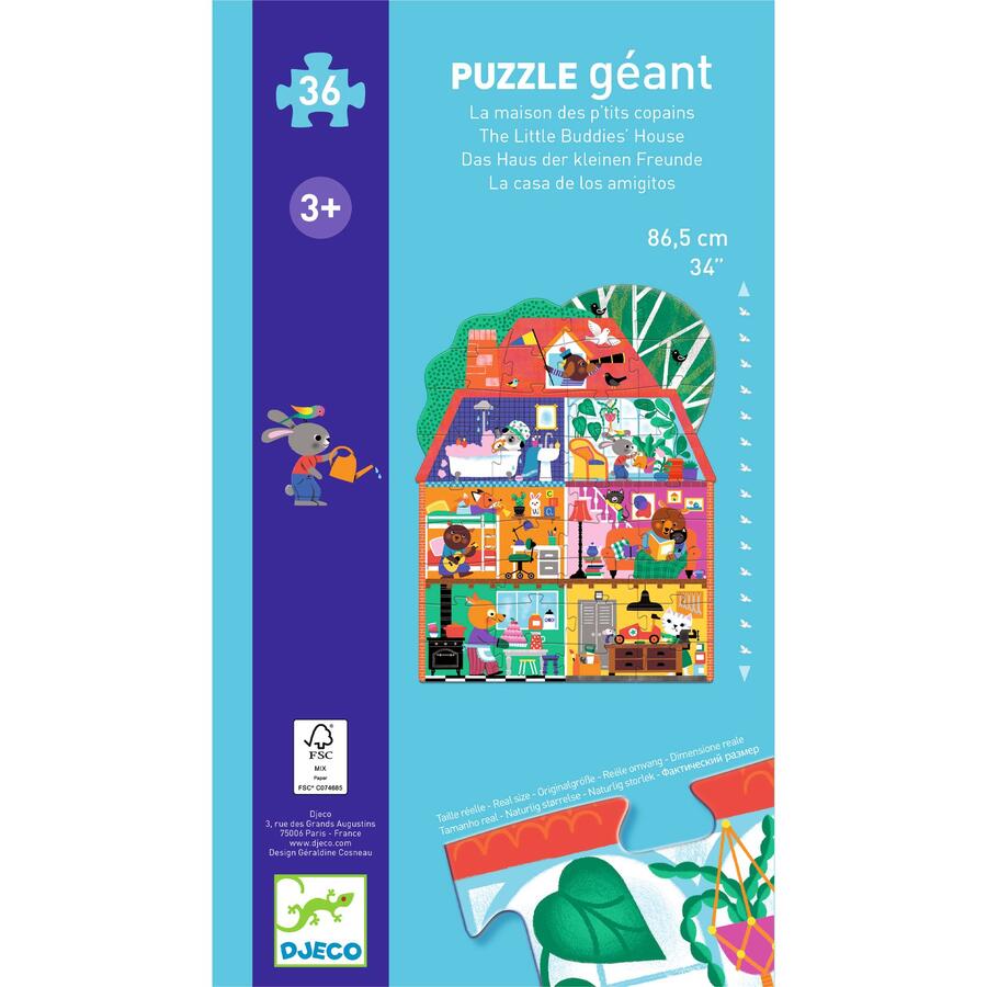 Puzzle gigante La casa degli amici