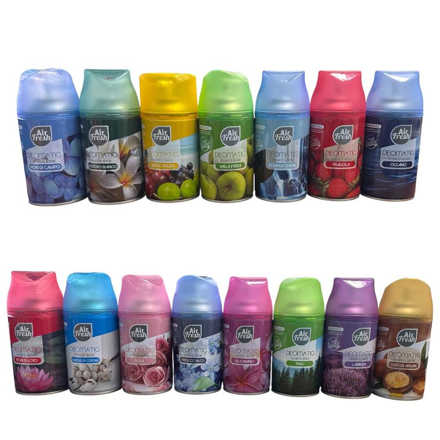 AIR FRESH DEO AMBIENTE 250 ML (Confezione da 24 pezzi) 