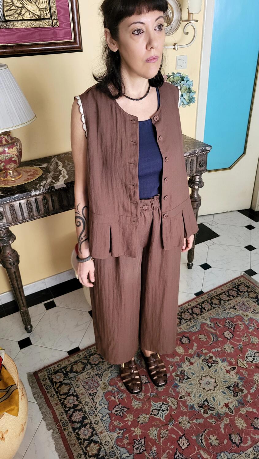 Gilet Blusa Cacao 