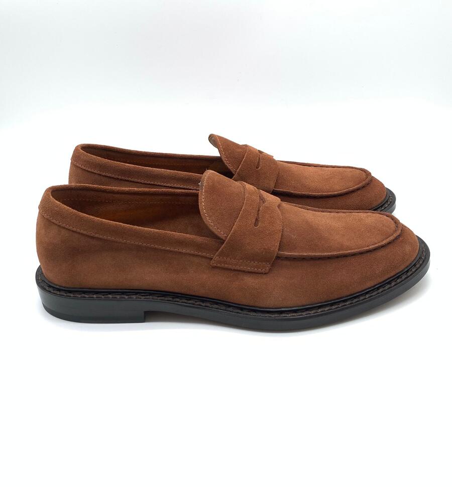 Doucal’s  Mocassino scamosciato  marrone cannella