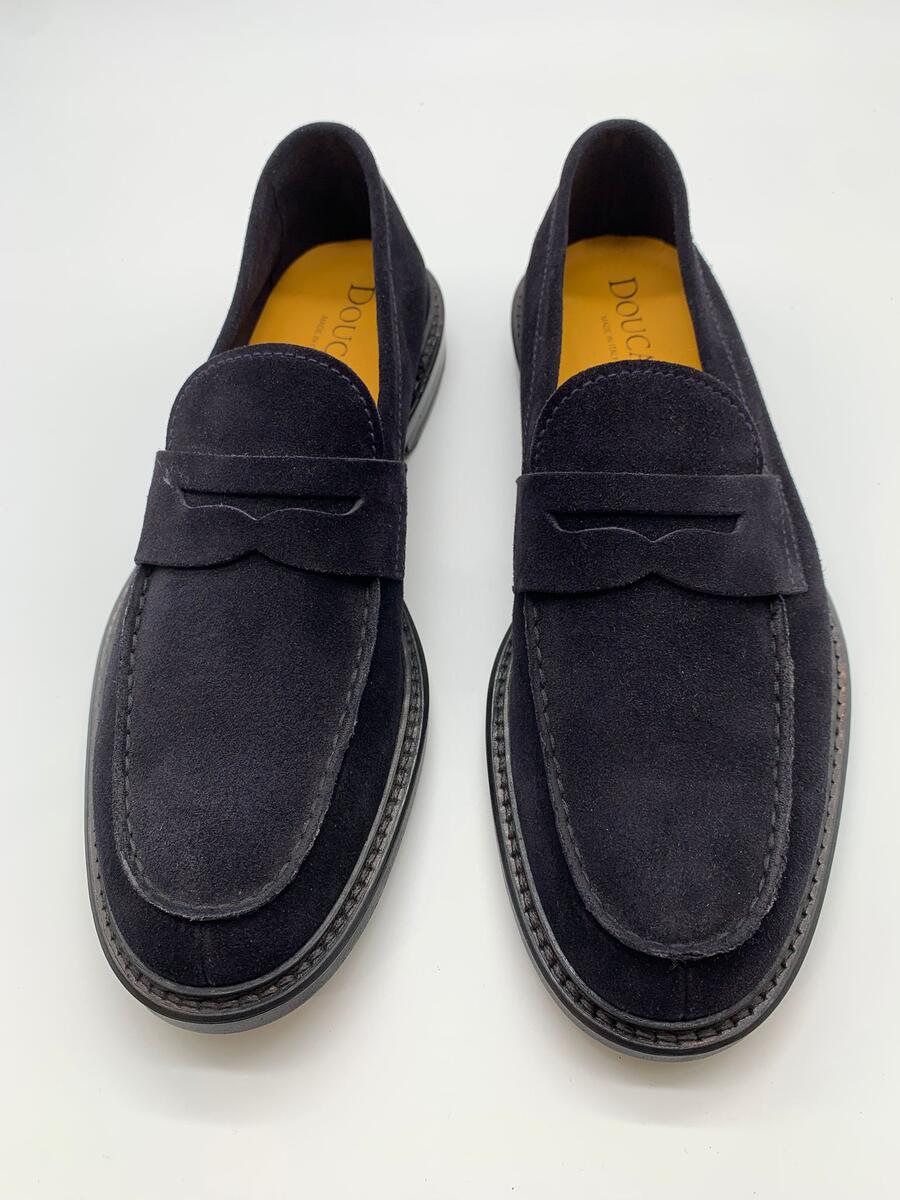 Doucal’s  Mocassino scamosciato  blu