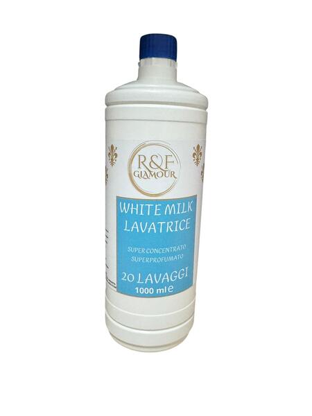 R&F GLAMOUR ESSENZA ARABA LAVATRICE WHITE MILK 1000 ML [Conf. da 12 pezzi]
