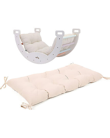 Cuscino per Arco Montessoriano Rainbow – Cotone Oeko‑Tex