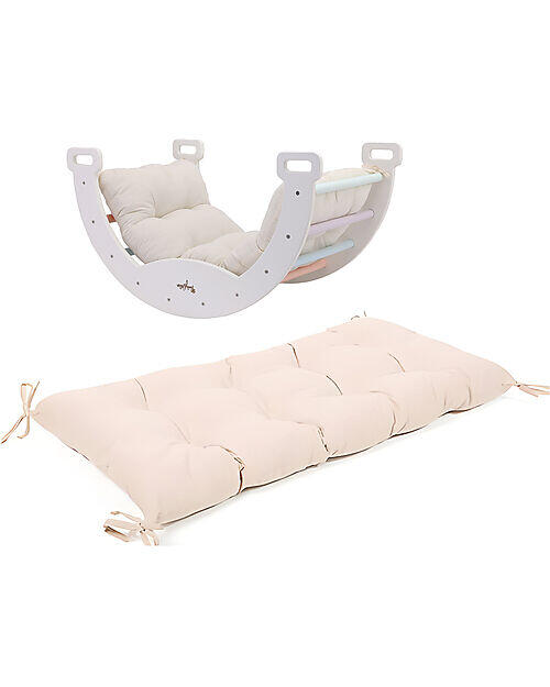Cuscino per Arco Montessoriano Rainbow – Cotone Oeko‑Tex