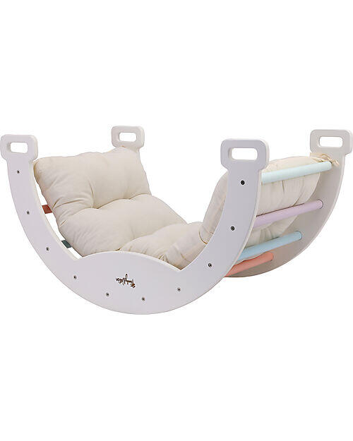 Cuscino per Arco Montessoriano Rainbow – Cotone Oeko‑Tex