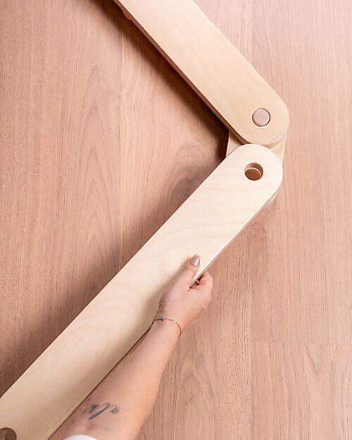 Percorso Sensoriale di Equilibrio Montessori – 14 Pezzi Modulari in Legno
