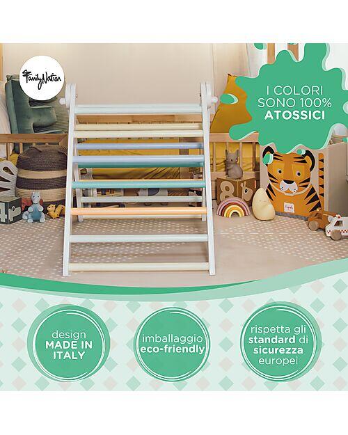 Triangolo Montessoriano Pikler Sunny Beach – Struttura in Legno per Arrampicata