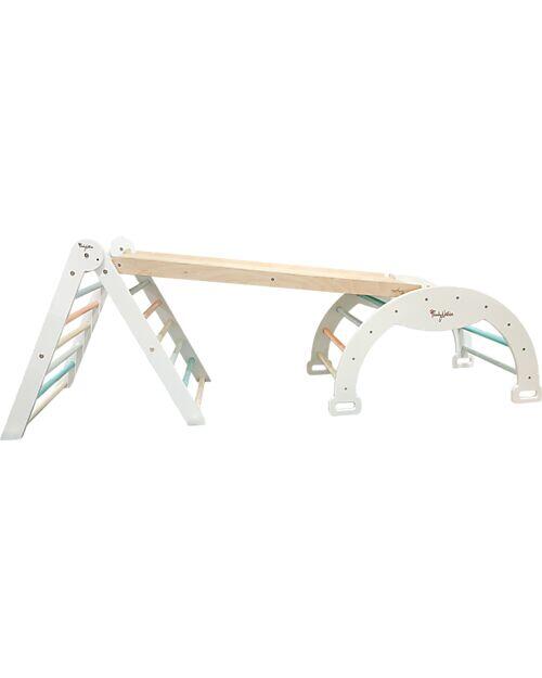 Triangolo Montessoriano Pikler Sunny Beach – Struttura in Legno per Arrampicata