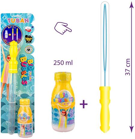 Tuban spada bolle set giocattolo - Bubble Sword con ricarica da 250 ml