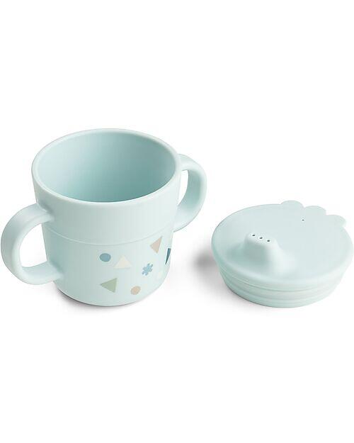 Set Pappa Foodie – Piatto, Ciotola e Tazza con Beccuccio – Blu