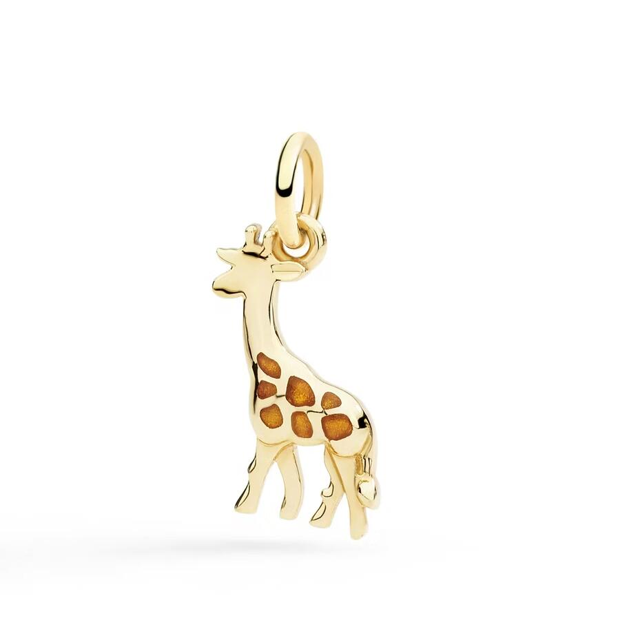 DoDo CIONDOLO GIRAFFA ORO GIALLO 