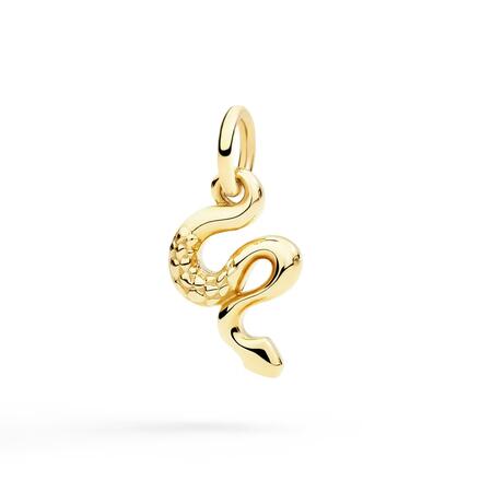 DoDo CIONDOLO SERPENTE ORO GIALLO 