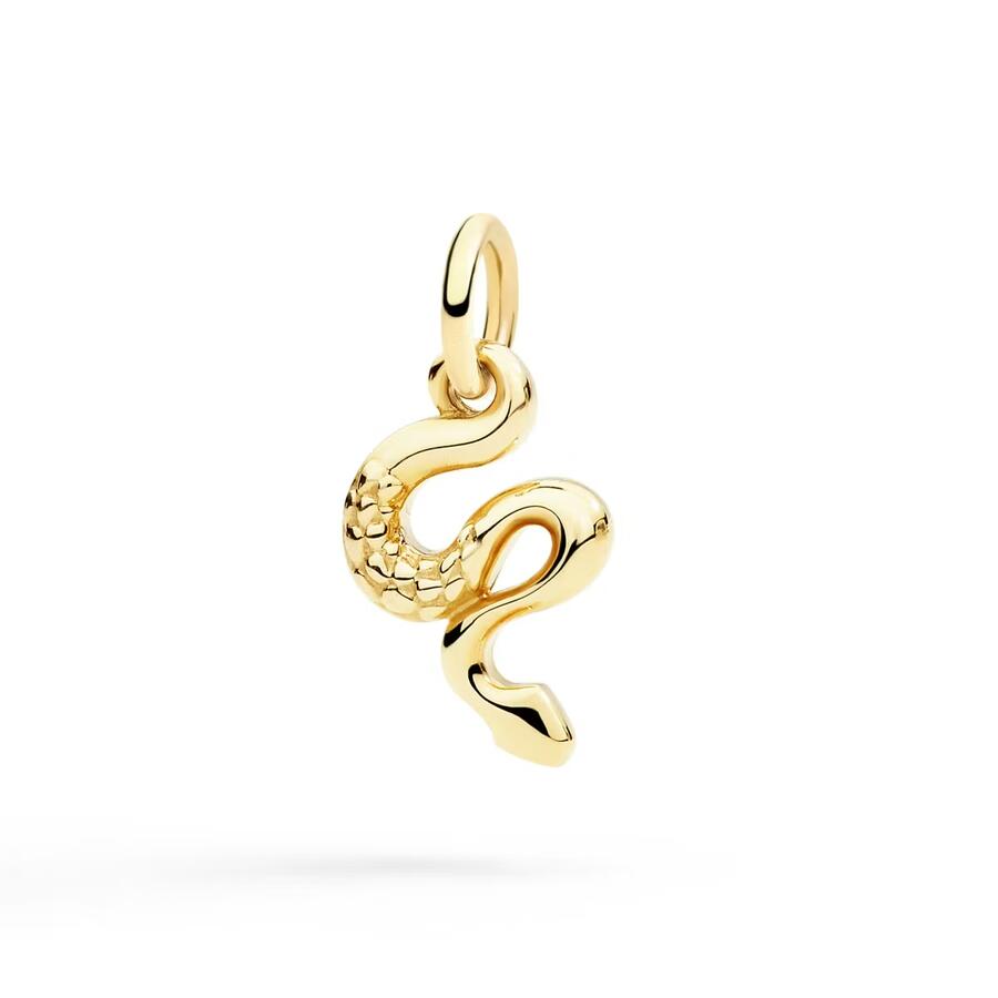 DoDo CIONDOLO SERPENTE ORO GIALLO 