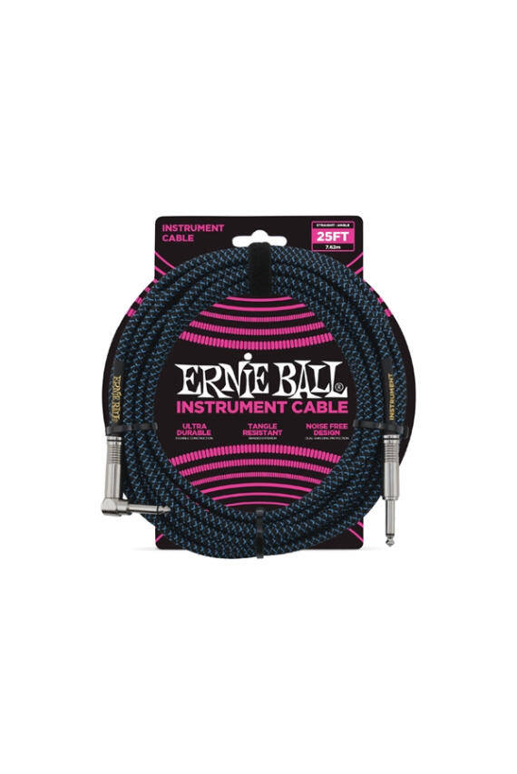 Ernie Ball 6060 Braided Blue Jack cable 7,62m