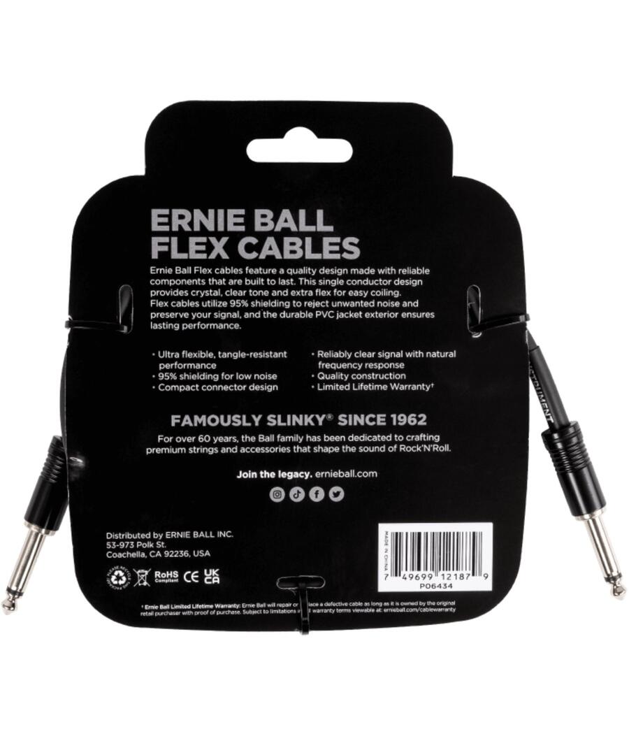 Ernie Ball 6434 Flex Mt 3 Black