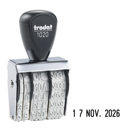 Timbro Datario Caratteri 5 mm TRODAT 1020