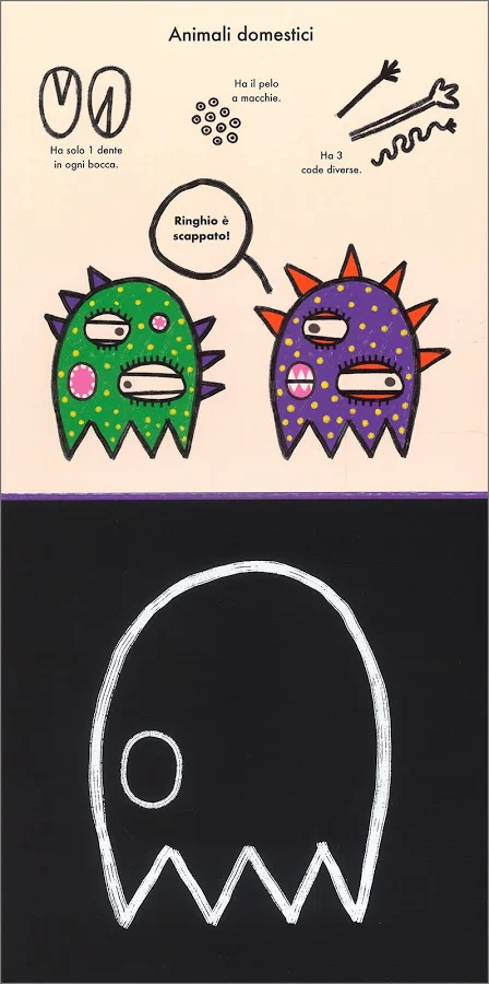 Mostri fuori di testa. Disegni magici