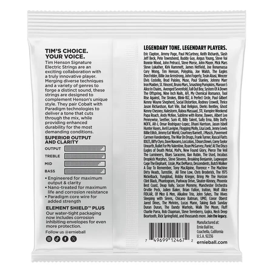 Ernie Ball 3826 Tim Henson Signature Electric Strings 9,5-46