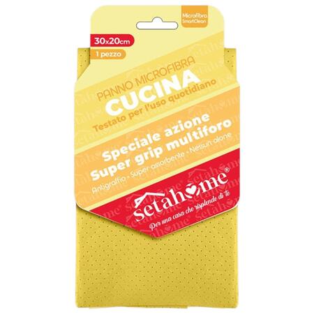 SETABLU PANNO MICROFIBRA CUCINA 30X20 CM (Confezione da 24 pezzi) 