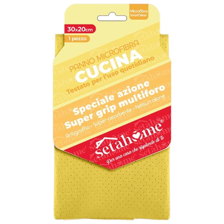 SETABLU PANNO MICROFIBRA CUCINA 30X20 CM (Confezione da 24 pezzi) 