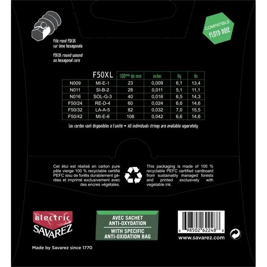 Savarez F50XL 9-42, Set/6