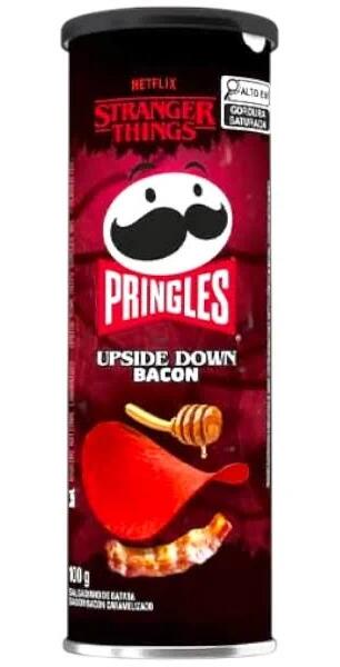 Pringles stranger things upside down bacon 100gr limited edition